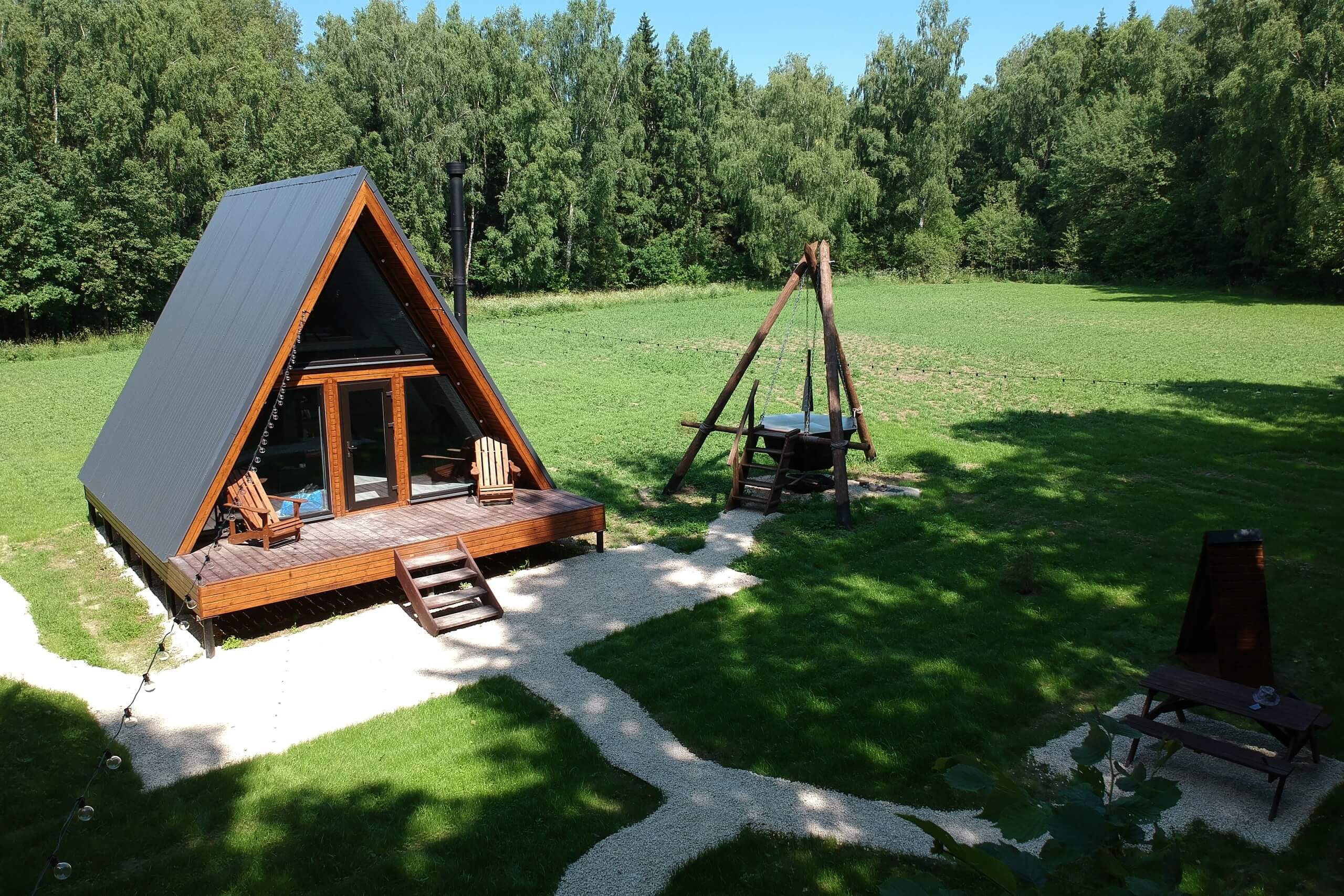 Глэмпинг Чернолесье