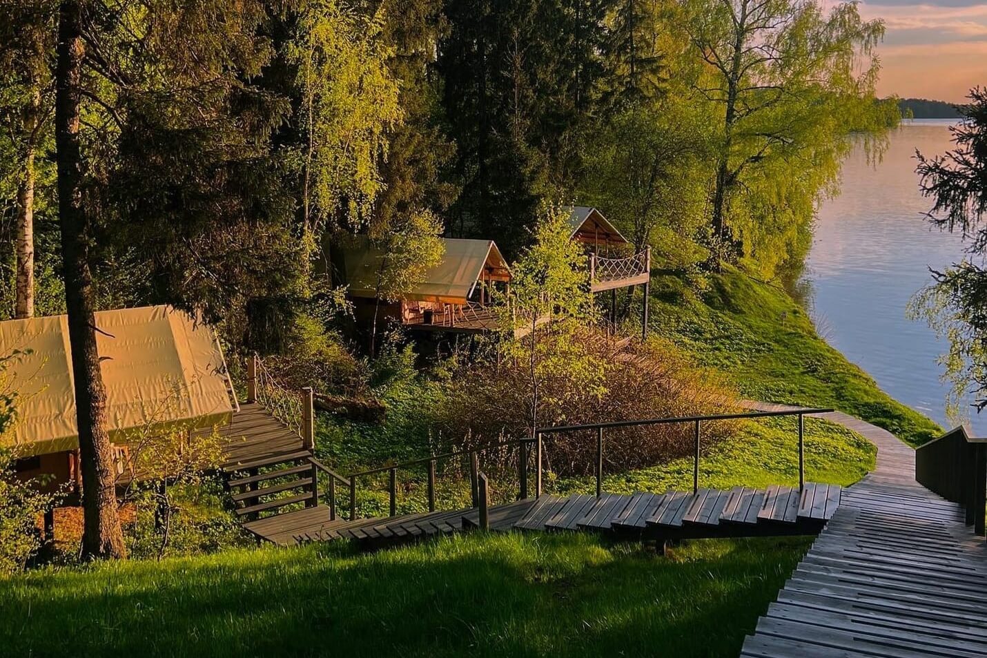 Глэмпинг Под небом