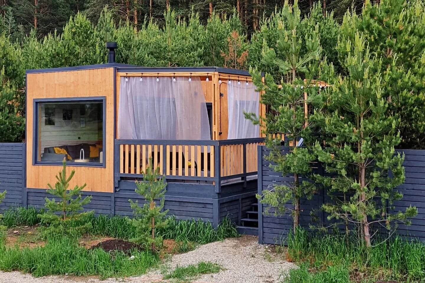 Скандинавские домики Scandi village